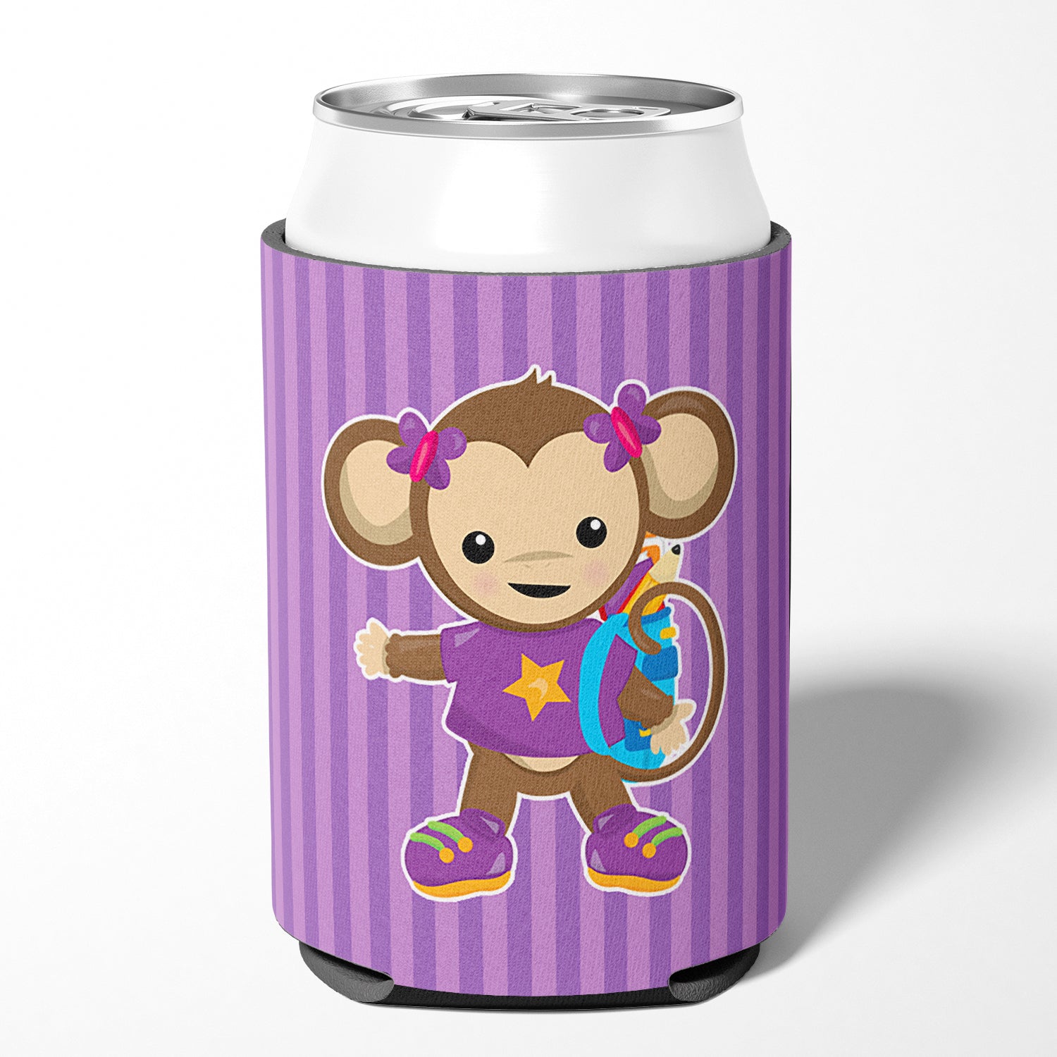 Monkey with Backpack Can or Bottle Hugger BB7017CC  the-store.com.