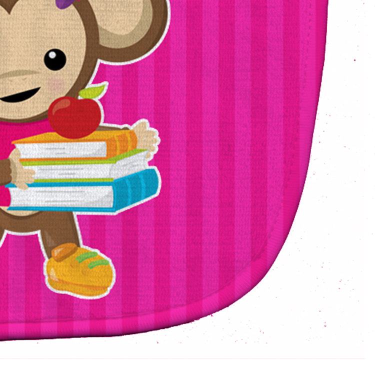 Monkey and School books Baby Bib BB7018BIB - the-store.com
