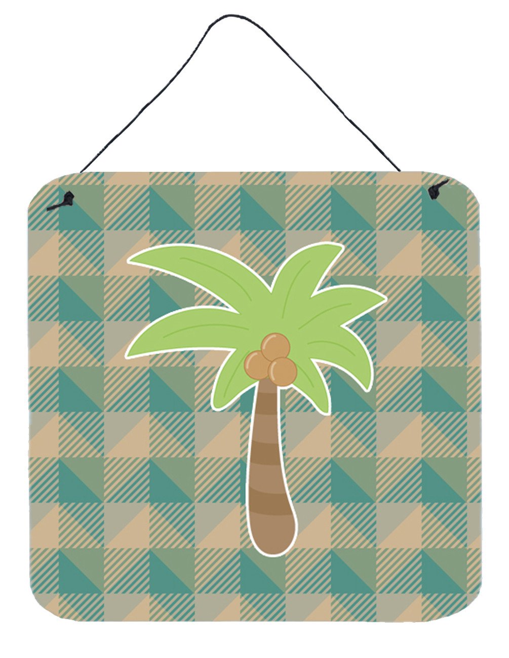 Palm Tree Wall or Door Hanging Prints BB7028DS66 by Caroline's Treasures