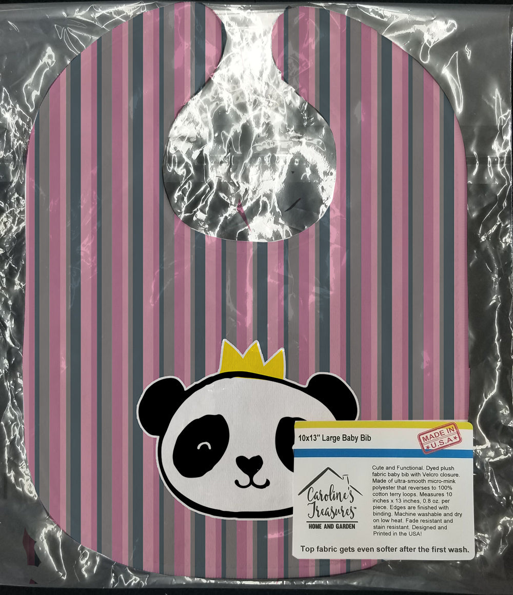 Panda Bear Queen Baby Bib BB7037BIB - the-store.com