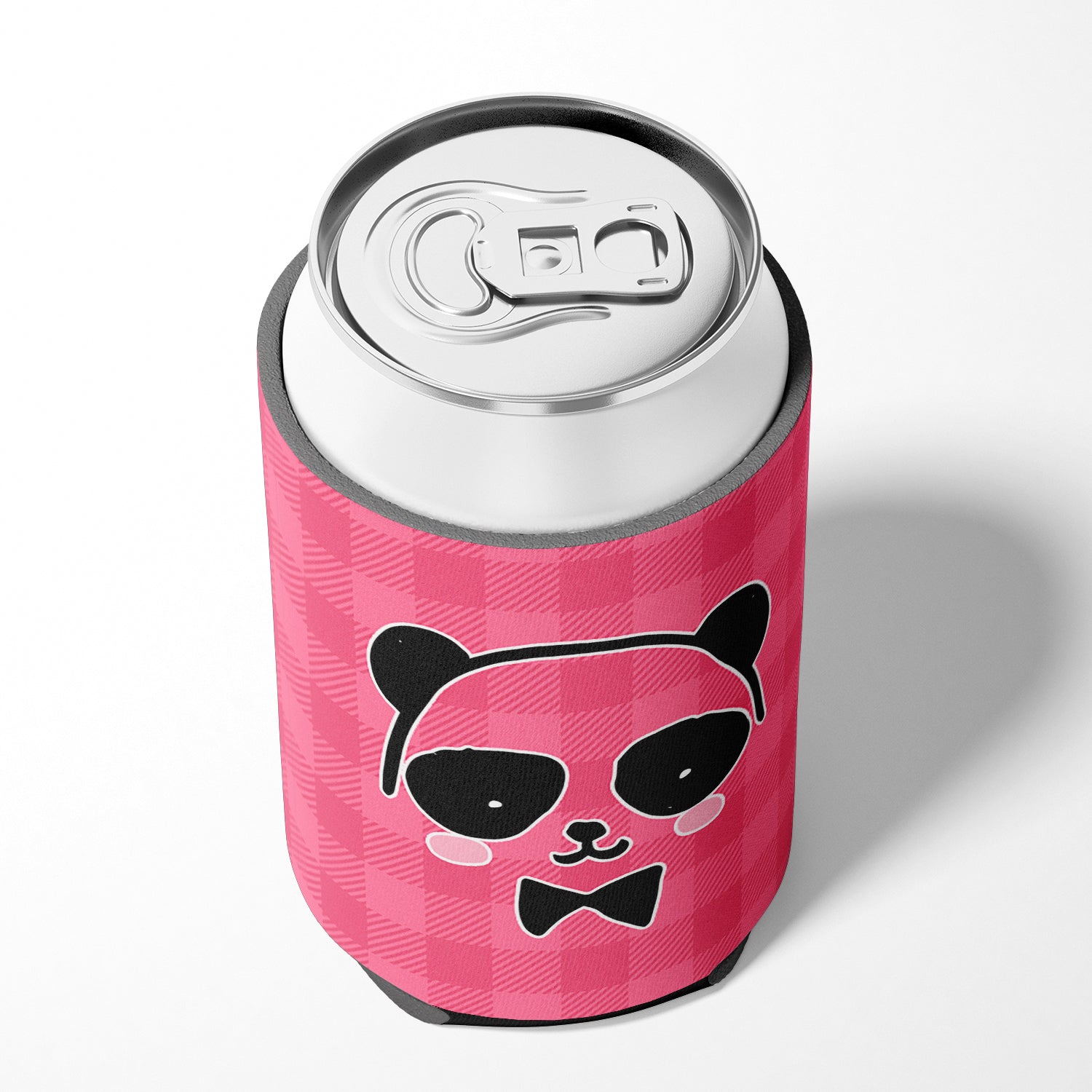Panda Bear Pink Face Can or Bottle Hugger BB7039CC