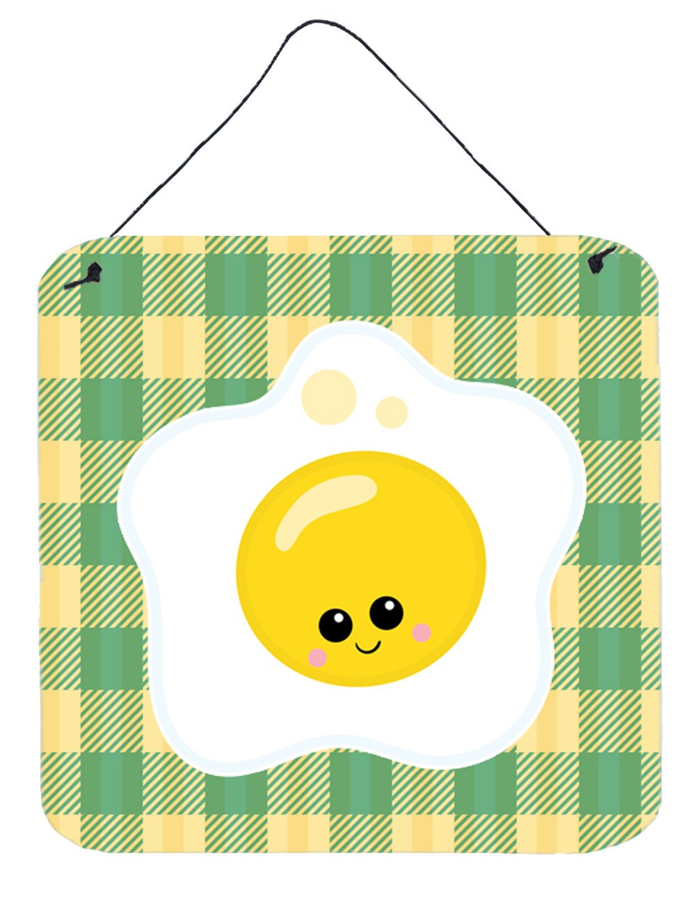 Fried Egg Face Wall or Door Hanging Prints BB7044DS66 by Caroline&#39;s Treasures