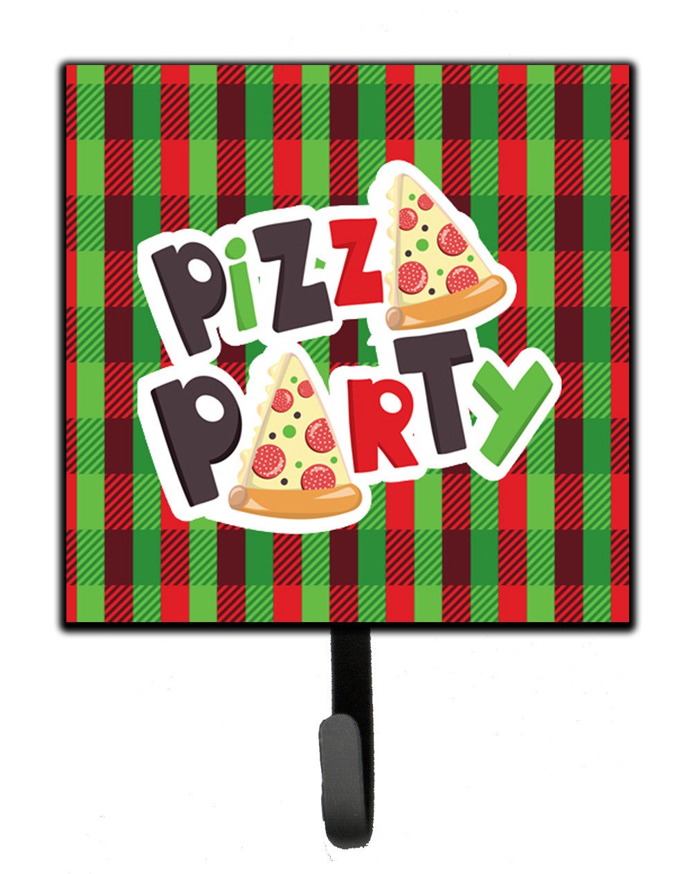 Pizza Party Leash or Key Holder BB7059SH4 by Caroline&#39;s Treasures