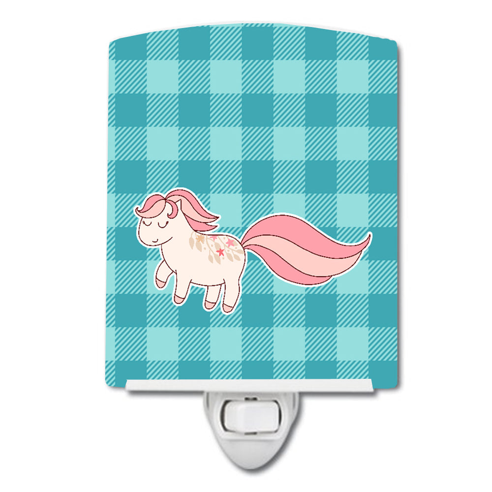 Little Pink Pony Polkadots Ceramic Night Light BB7061CNL - the-store.com