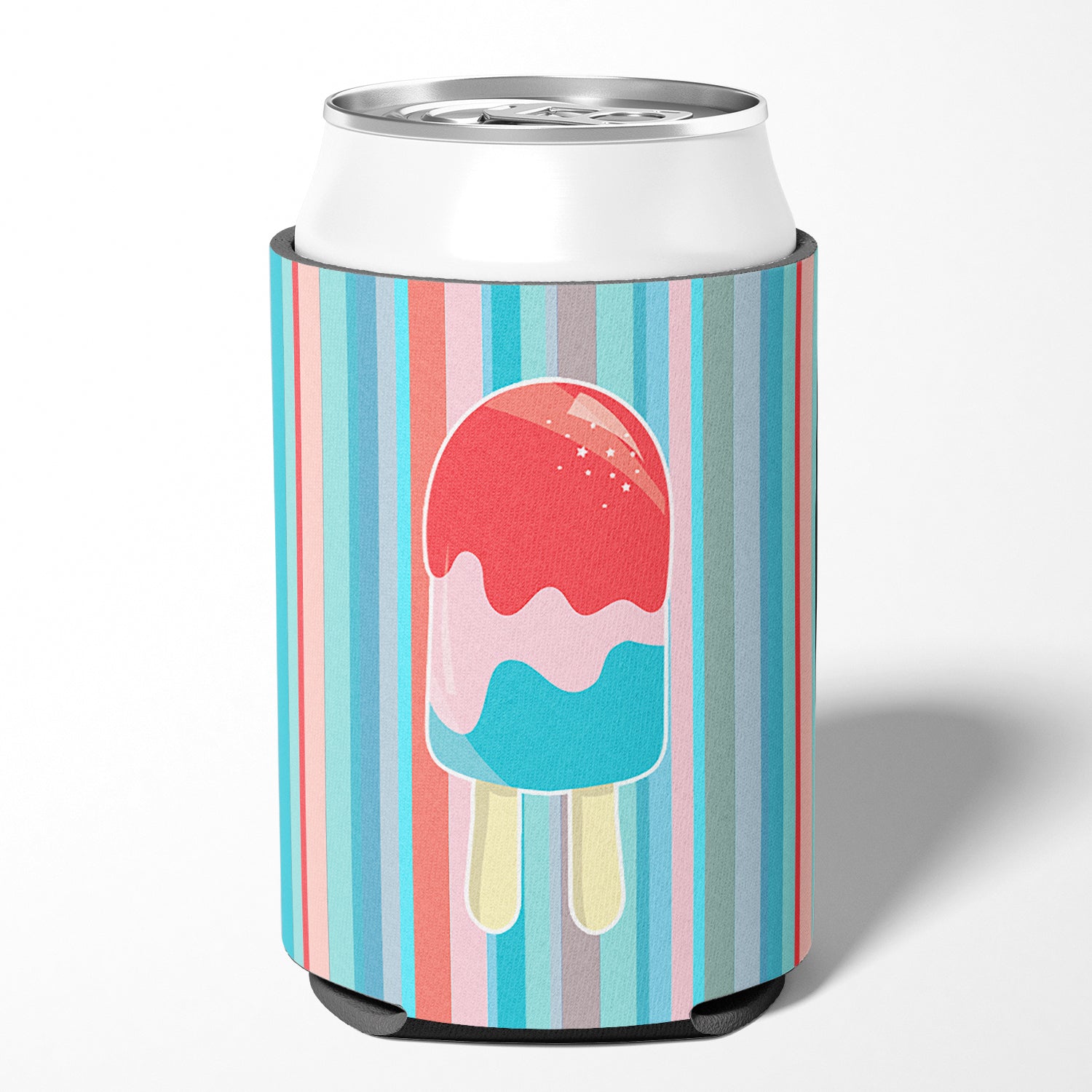 Ice Pop Popsicle Red Pink Blue Can or Bottle Hugger BB7062CC