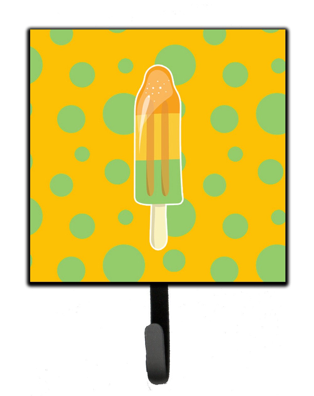 Ice Pop Popsicle Orange Green Leash or Key Holder BB7064SH4 by Caroline&#39;s Treasures