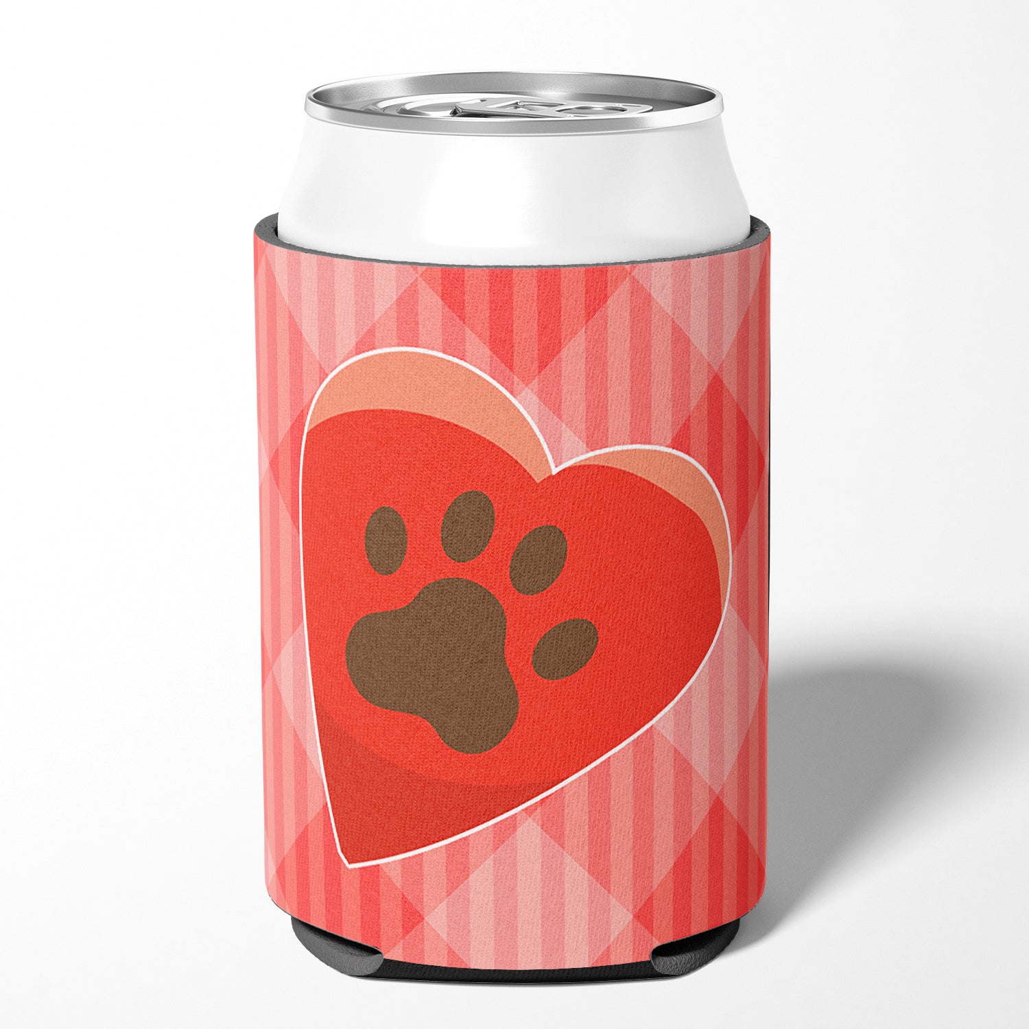 Puppy Pawprint Heart Can ou Bottle Hugger BB7073CC
