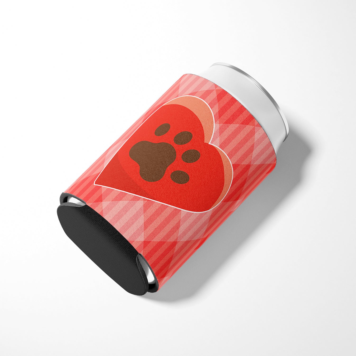 Puppy Pawprint Heart Can or Bottle Hugger BB7073CC