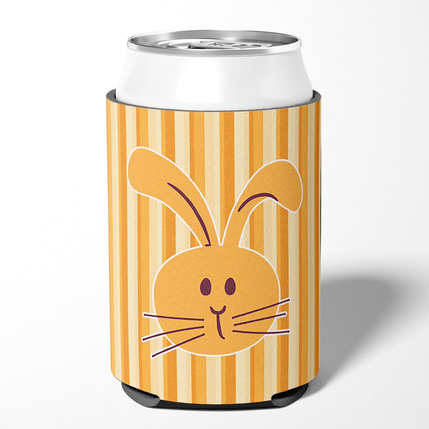Rabbit on Stripes Can or Bottle Hugger BB7081CC  the-store.com.