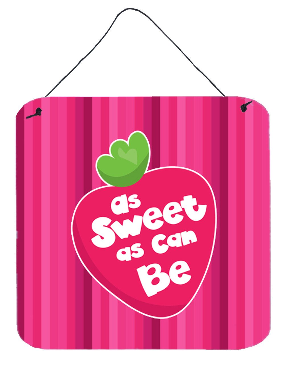 Stawberry As Sweet as Can Be Wall or Door Hanging Prints BB7106DS66 by Caroline&#39;s Treasures