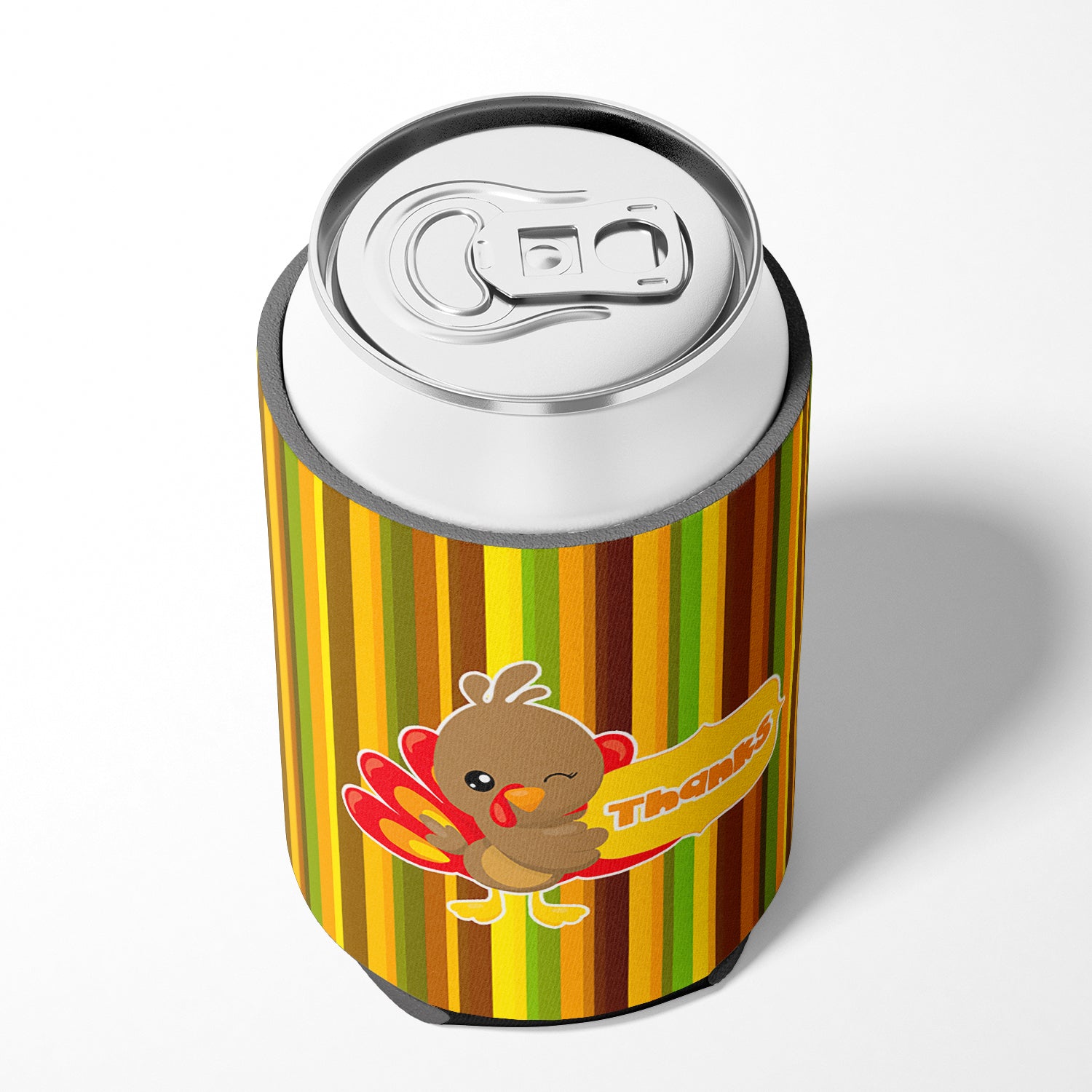Thanksgiving Turkey Thanks Can or Bottle Hugger BB7116CC  the-store.com.