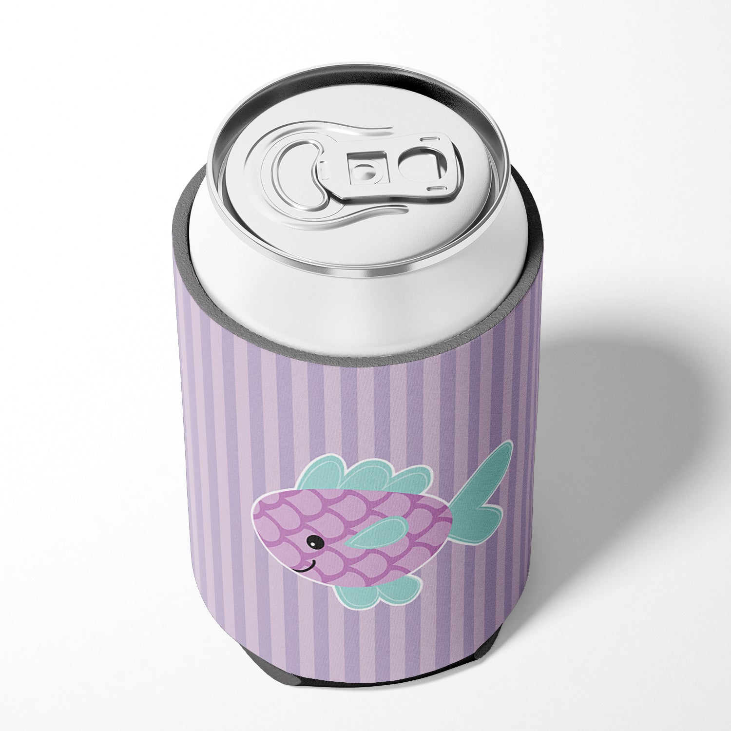 Purple Fish Can or Bottle Hugger BB7128CC  the-store.com.