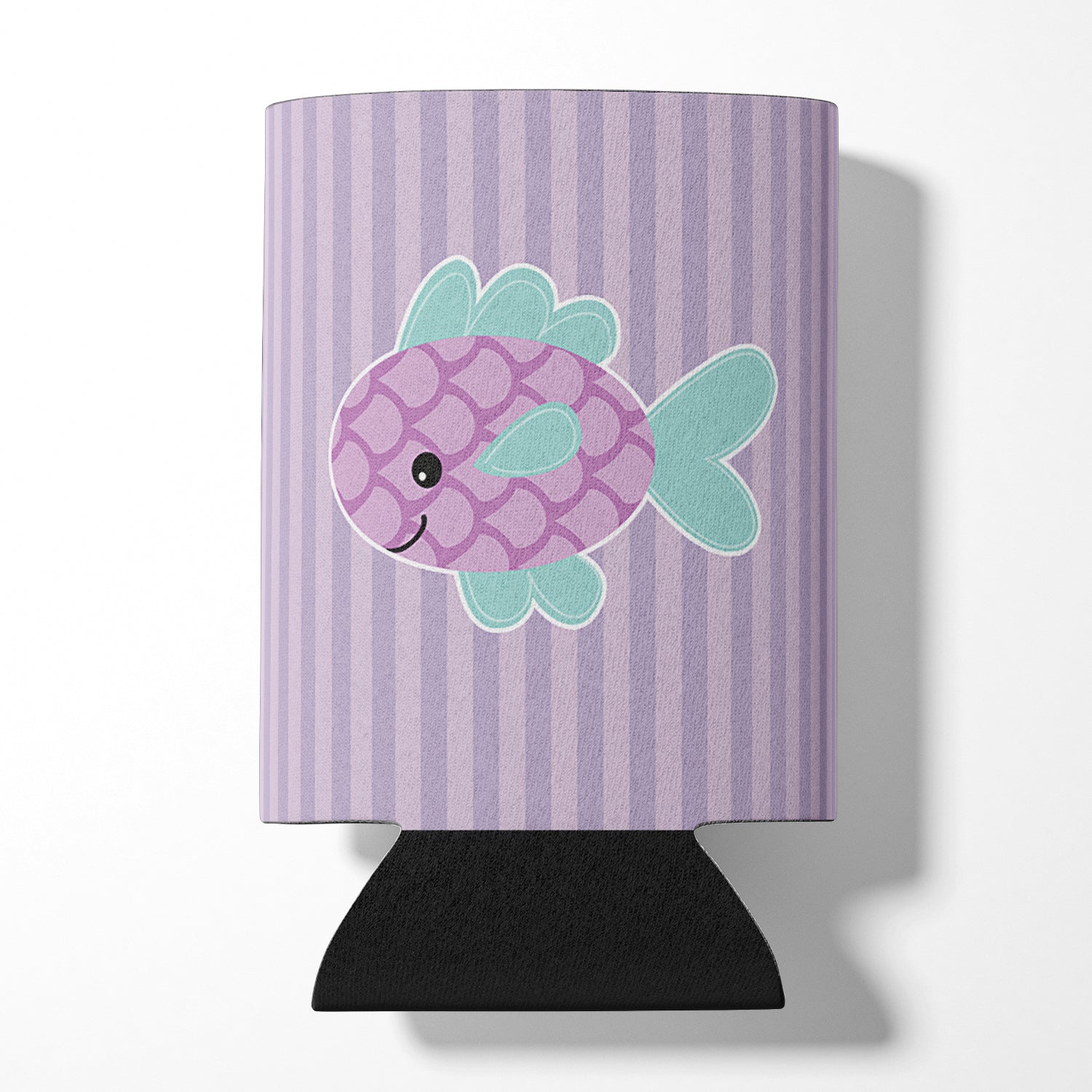 Porte-bouteille ou canette de poisson violet BB7128CC