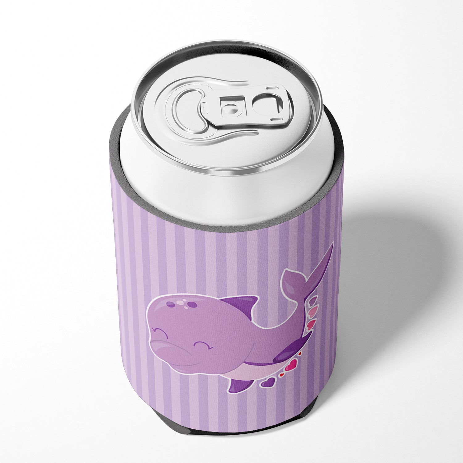 Purple Dolphin Can or Bottle Hugger BB7132CC  the-store.com.