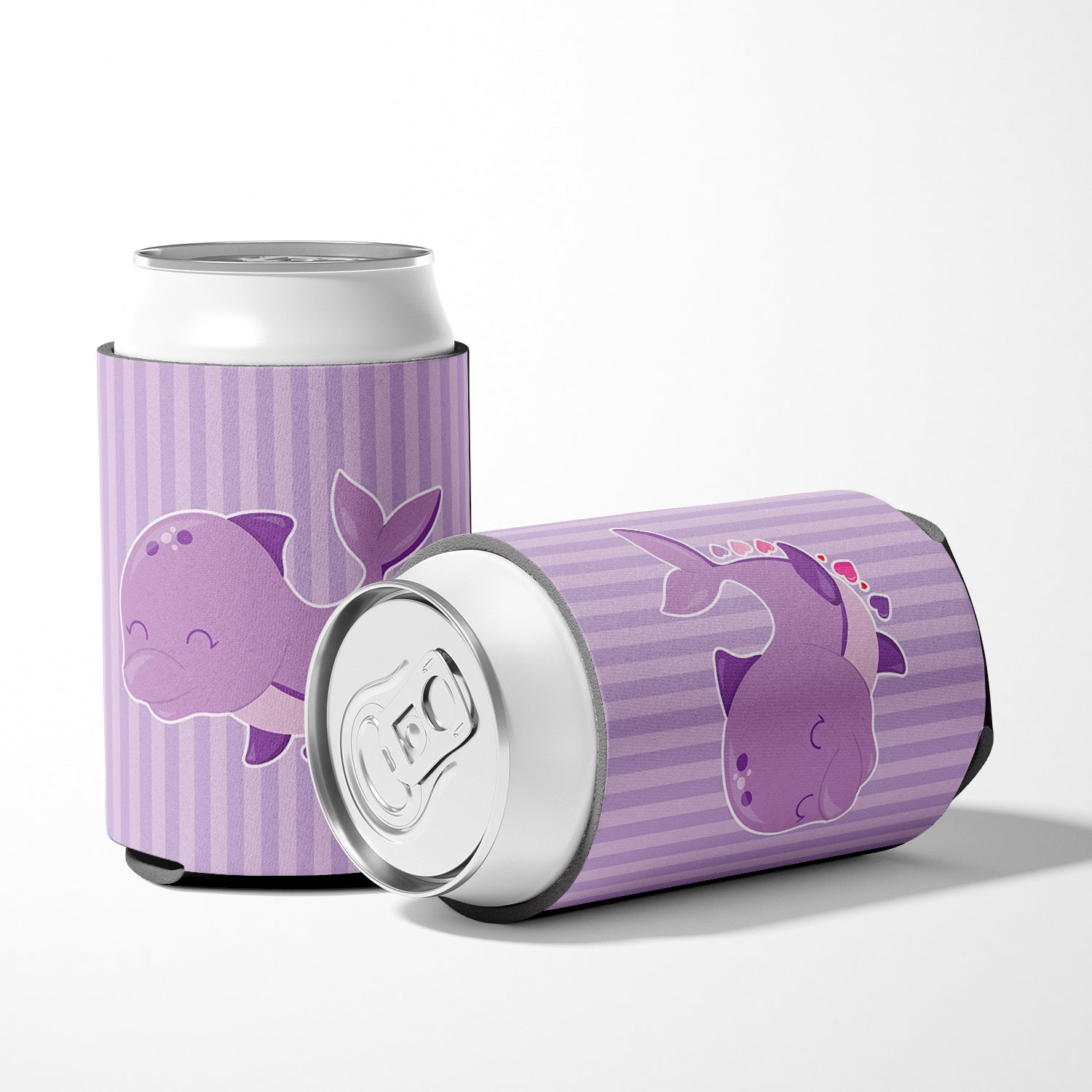 Purple Dolphin Can or Bottle Hugger BB7132CC