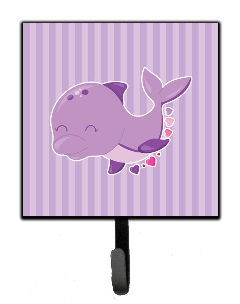 Purple Dolphin Leash or Key Holder BB7132SH4 by Caroline&#39;s Treasures