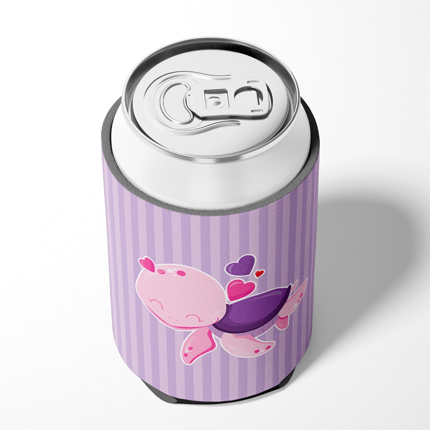 Pink and Purple Turtle Can or Bottle Hugger BB7133CC