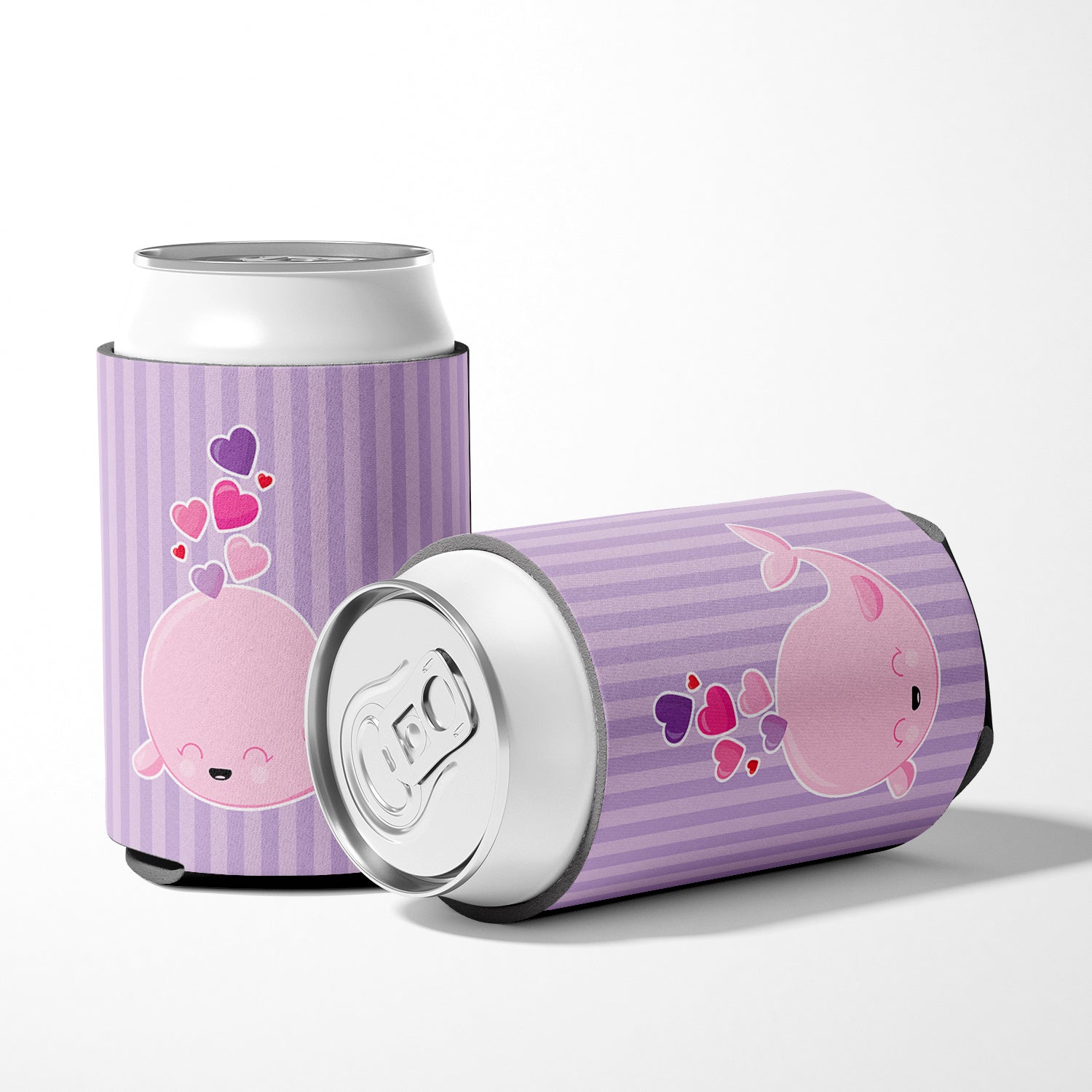 Pink Whale Can or Bottle Hugger BB7134CC