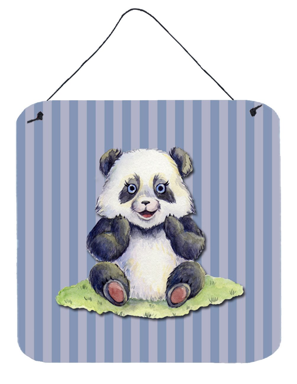 Panda Bear Wall or Door Hanging Prints BB7142DS66 by Caroline&#39;s Treasures