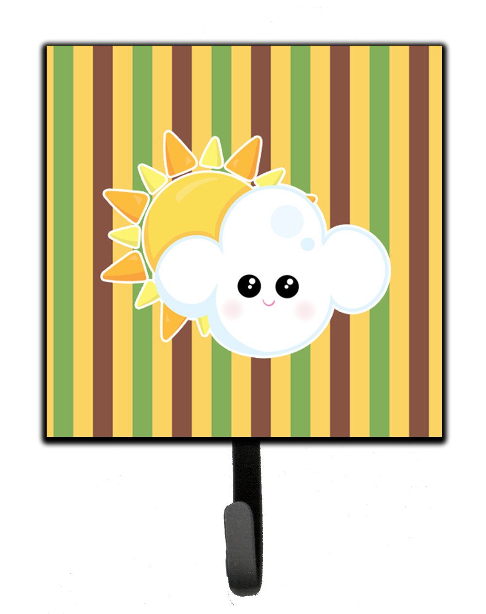 Weather Partly Cloudy Face Leash or Key Holder BB7152SH4 by Caroline&#39;s Treasures