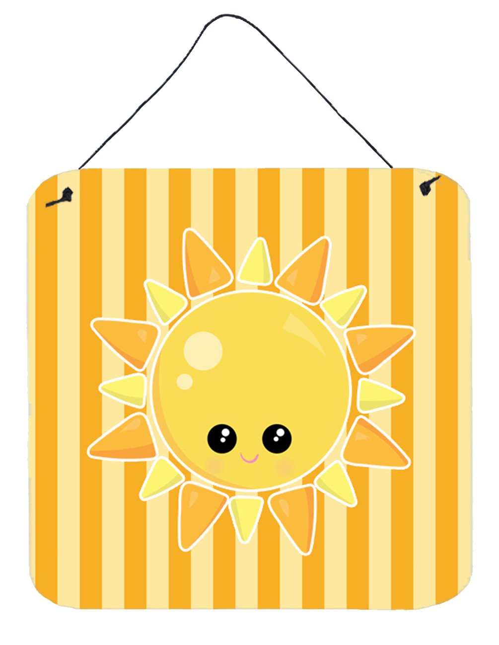 Weather Sunshine Face Wall or Door Hanging Prints BB7155DS66 by Caroline&#39;s Treasures