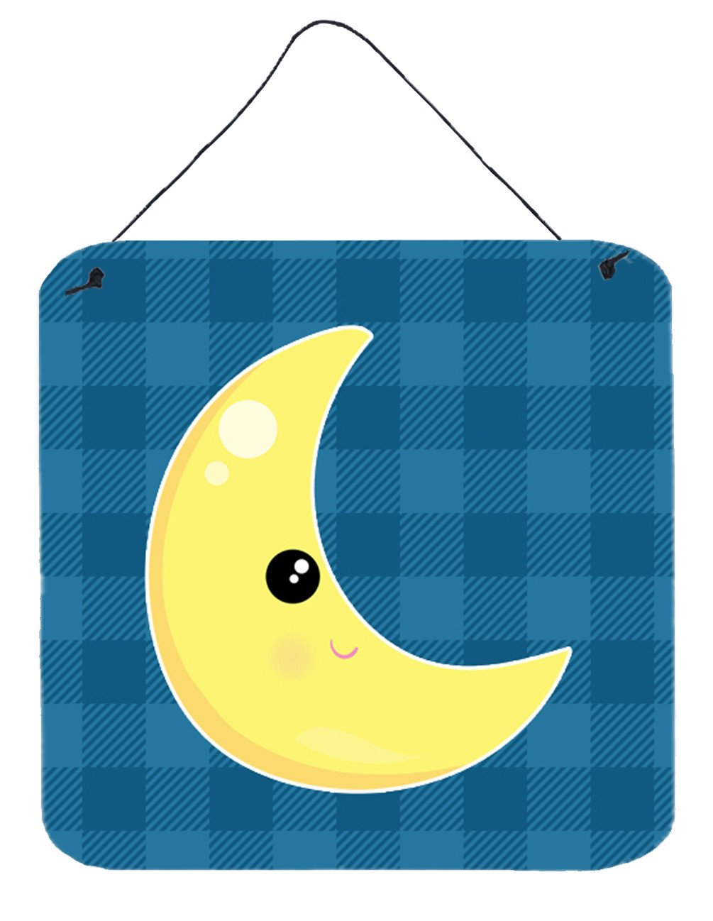 Weather Moon Face Wall or Door Hanging Prints BB7156DS66 by Caroline&#39;s Treasures