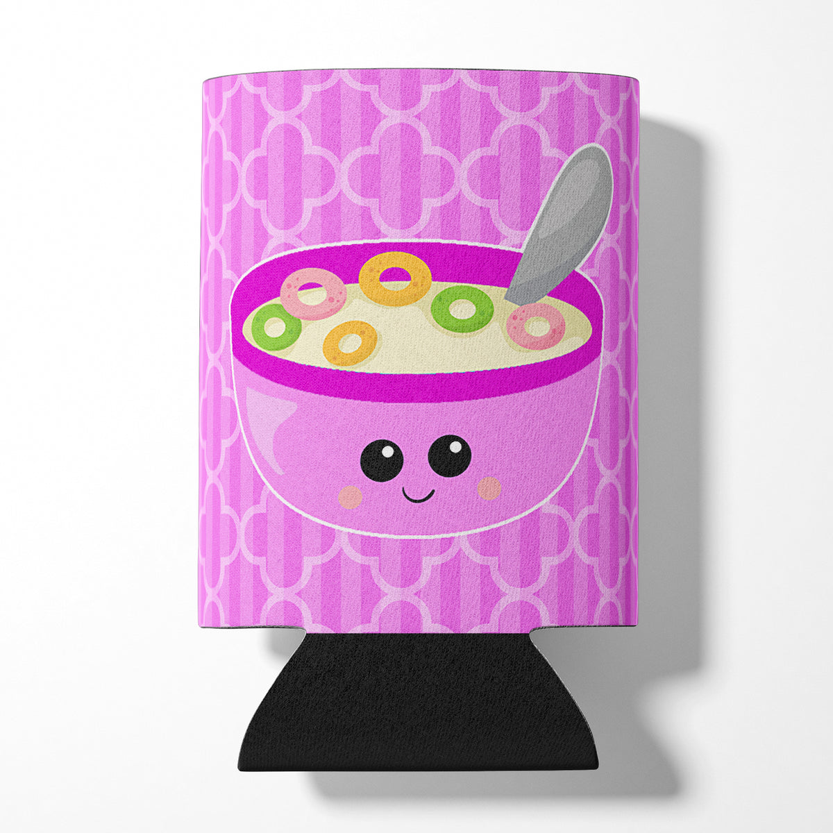 Pink Bowl of Cereal Can or Bottle Hugger BB7163CC
