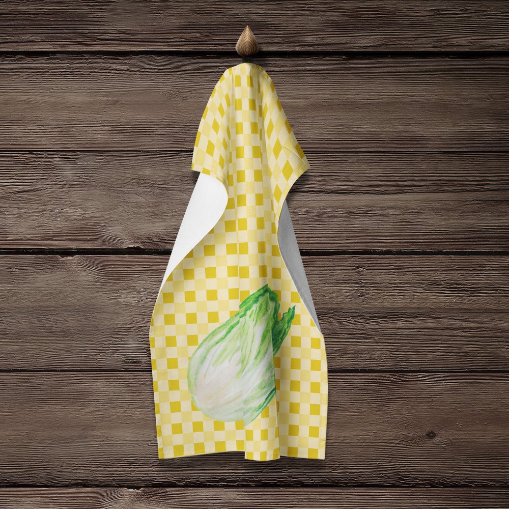 Chinese Cabbage on Basketweave Kitchen Towel BB7196KTWL - the-store.com