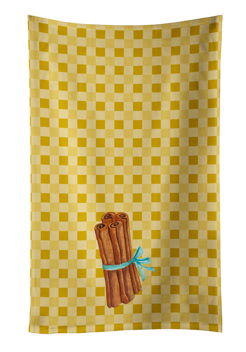 Cinnamon on Basketweave Kitchen Towel BB7197KTWL - the-store.com