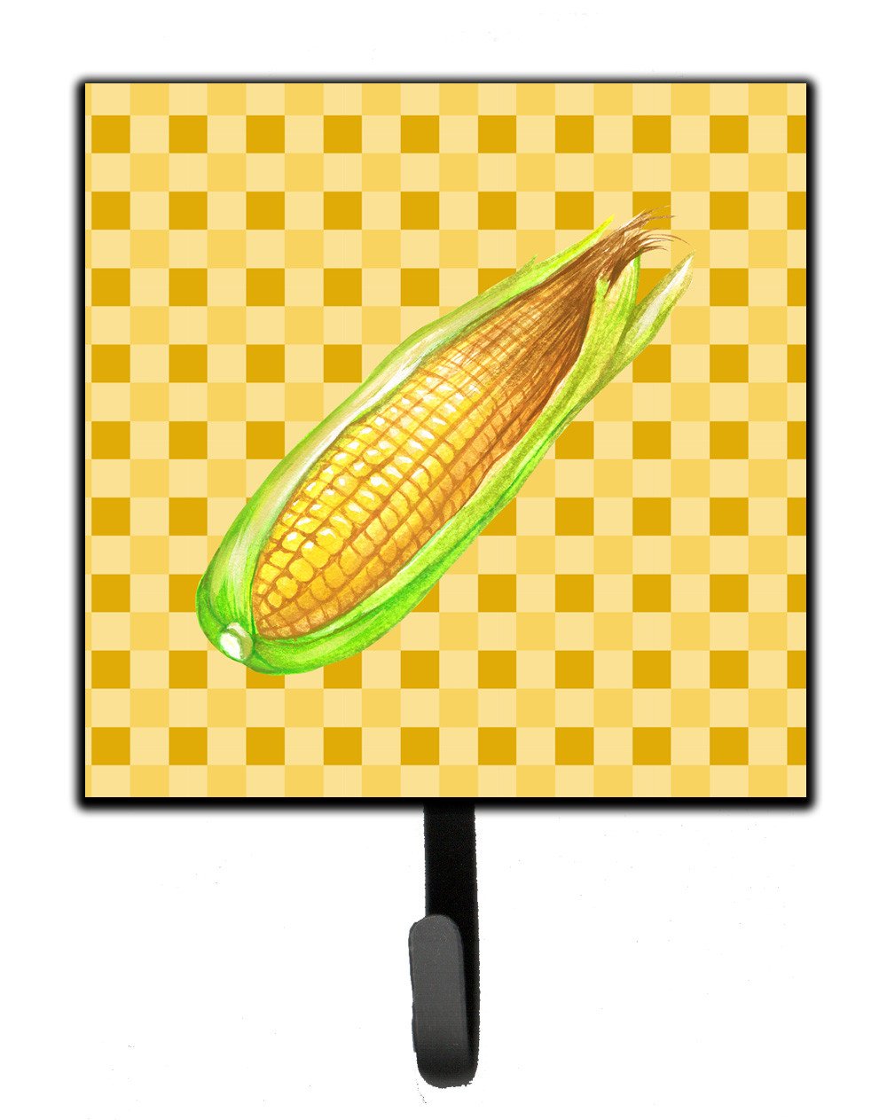 Corn on Basketweave Leash or Key Holder BB7198SH4 by Caroline&#39;s Treasures