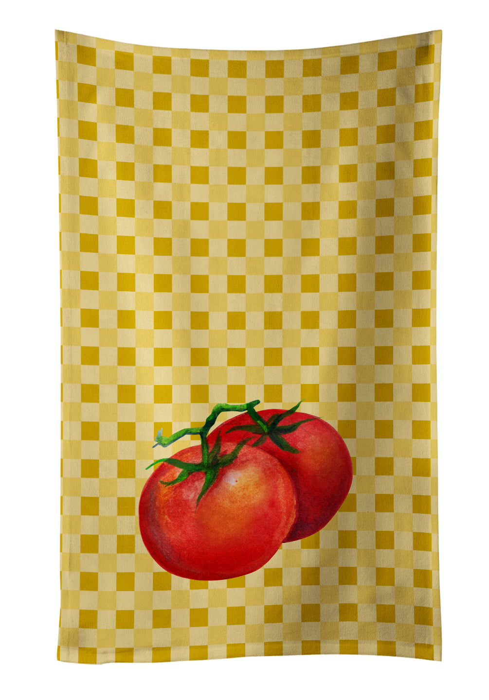 Tomato on Basketweave Kitchen Towel BB7215KTWL - the-store.com