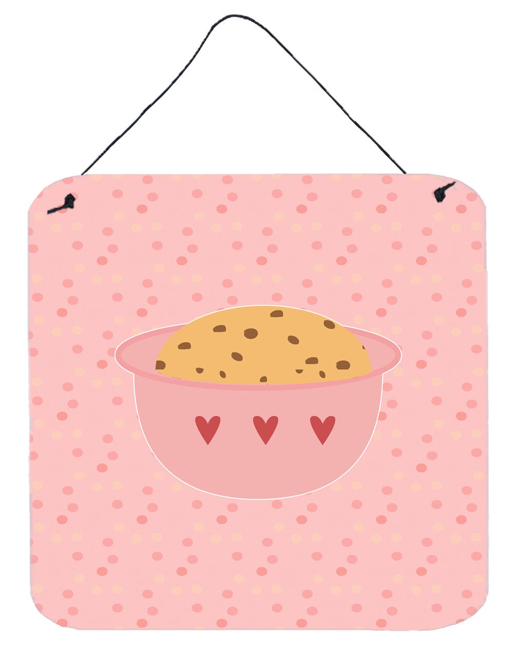 Cookie Dough Pink Wall or Door Hanging Prints BB7266DS66 by Caroline&#39;s Treasures