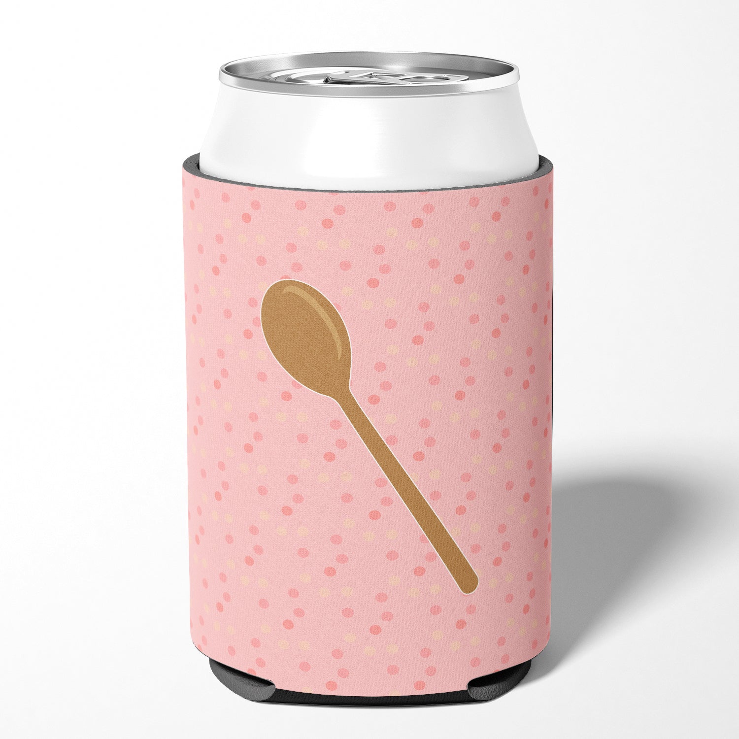 Wooden Spoon Pink Can or Bottle Hugger BB7270CC
