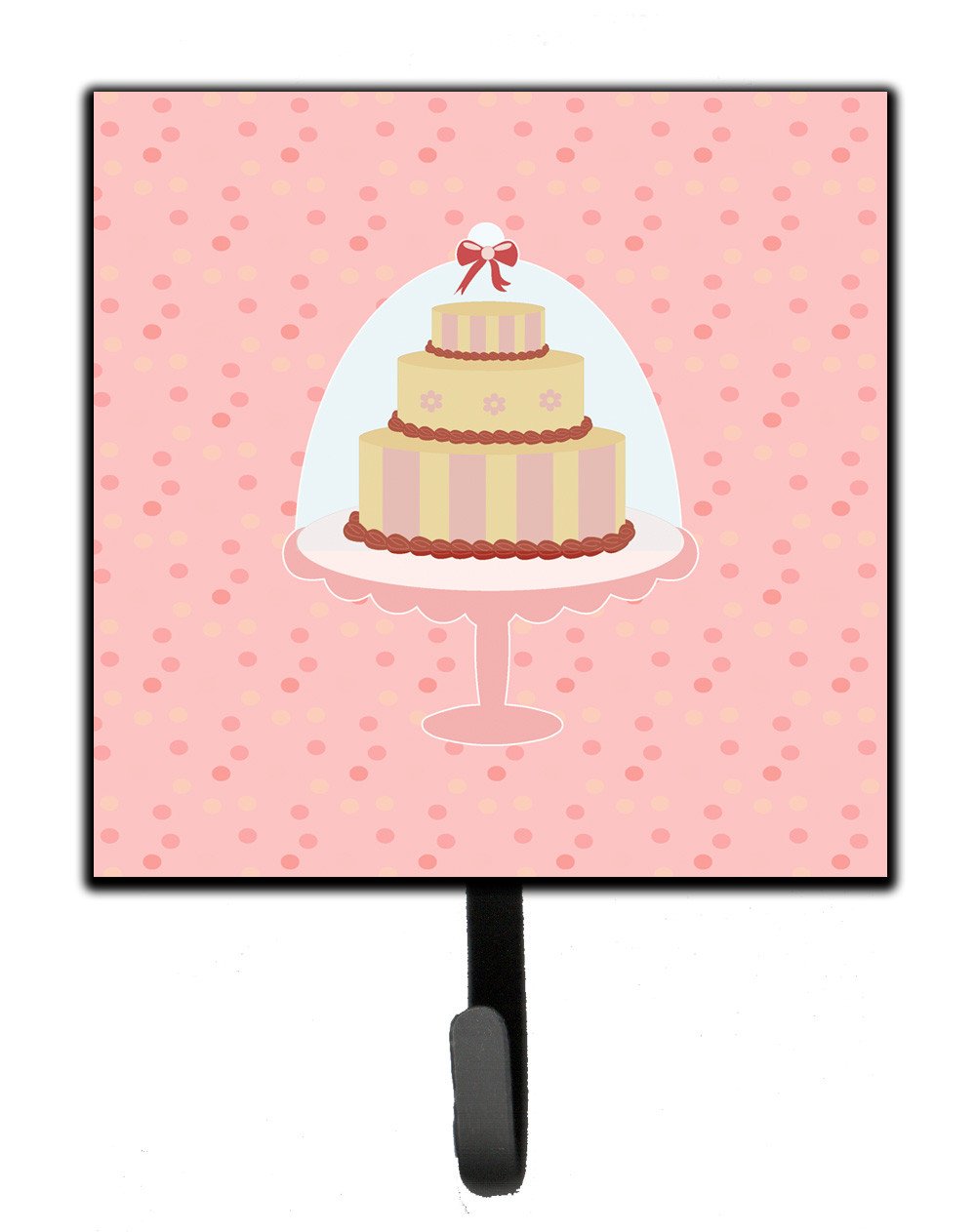 Decorative Cake 3 Tier Pink Leash or Key Holder BB7275SH4 by Caroline&#39;s Treasures