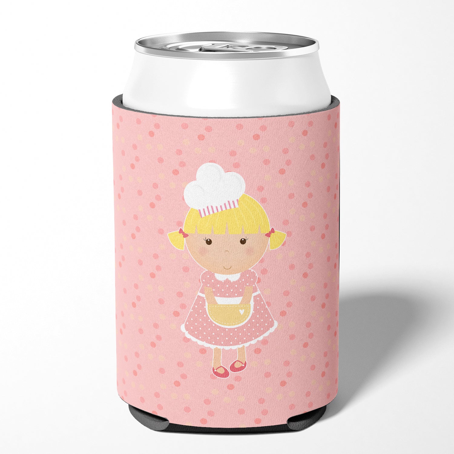 Baker Blonde on Pink Can or Bottle Hugger BB7279CC