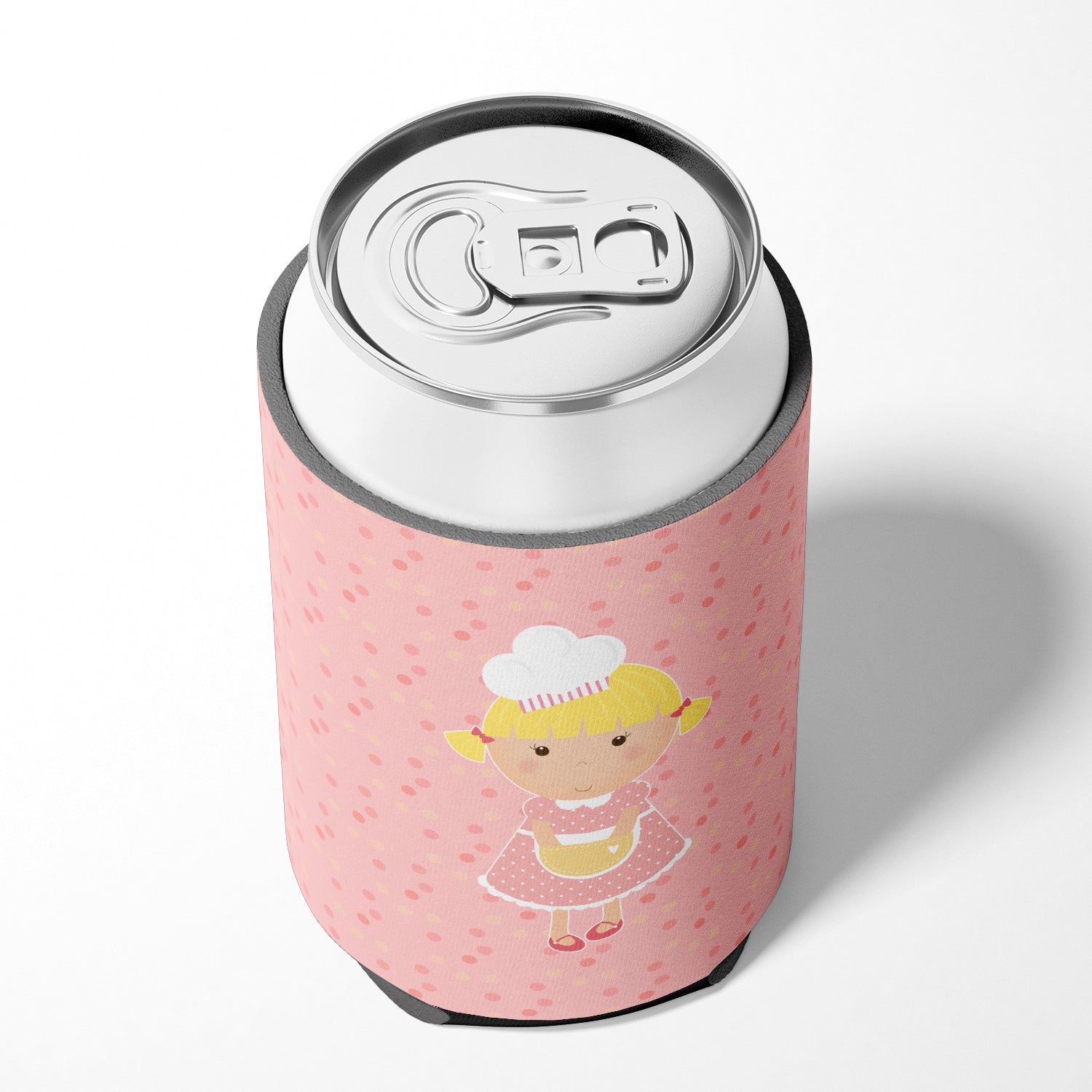 Baker Blonde on Pink Can or Bottle Hugger BB7279CC