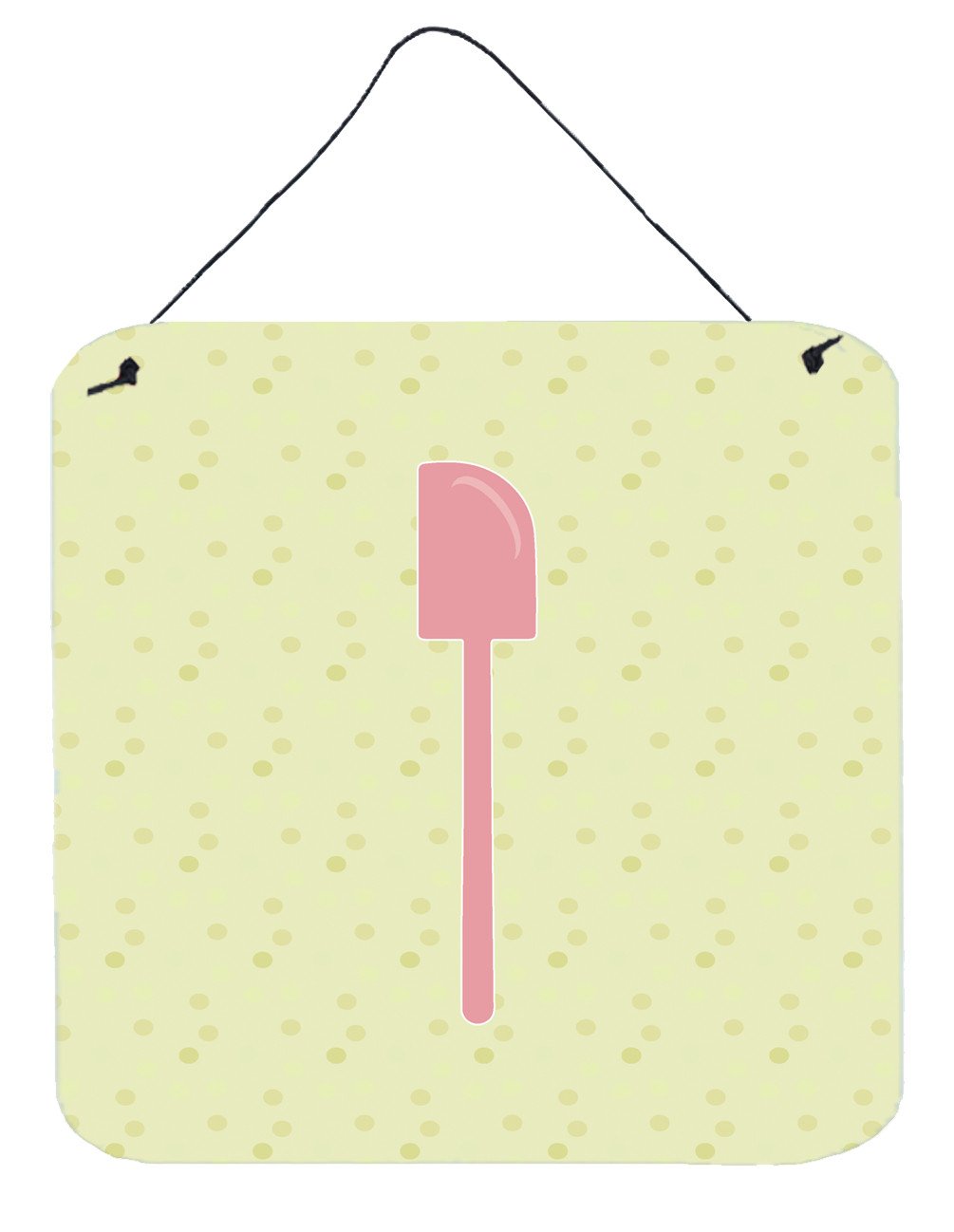 Spatula on Green Wall or Door Hanging Prints BB7298DS66 by Caroline's Treasures