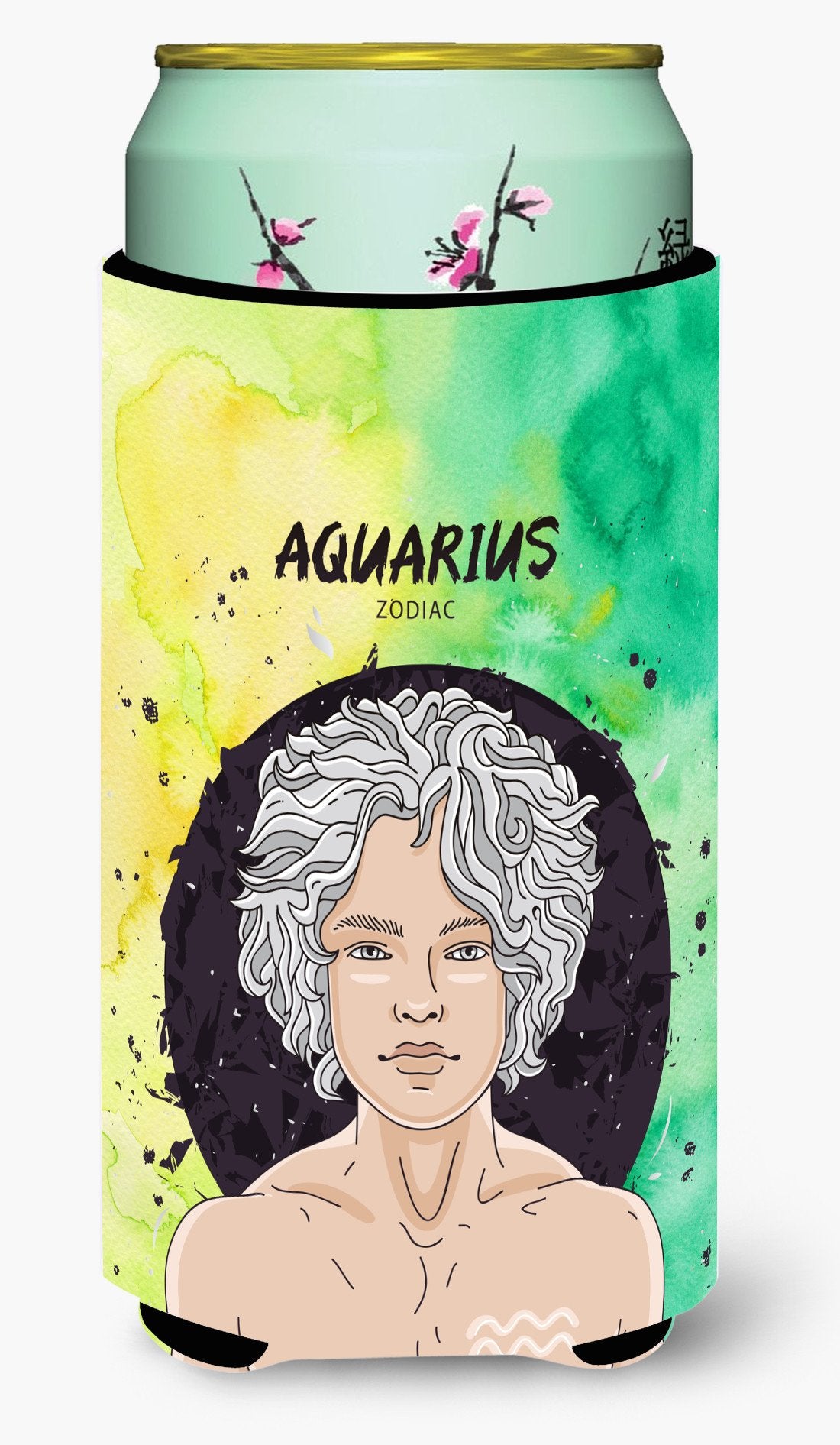 Aquarius Zodiac Sign Tall Boy Beverage Insulator Hugger BB7315TBC by Caroline&#39;s Treasures