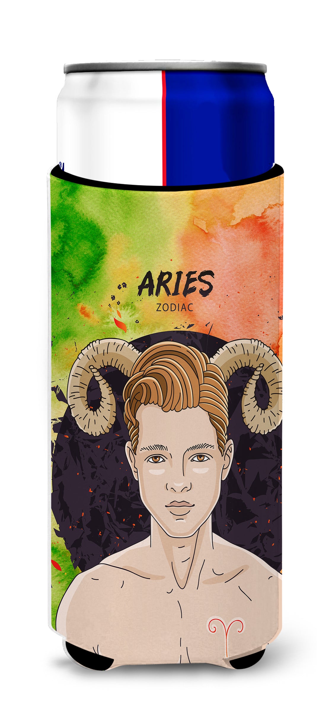 Aries Zodiac Sign  Ultra Hugger for slim cans BB7317MUK  the-store.com.