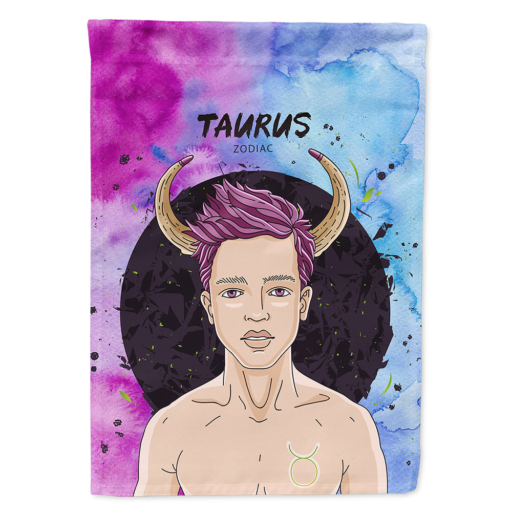 Taurus Zodiac Sign Flag Canvas House Size BB7318CHF
