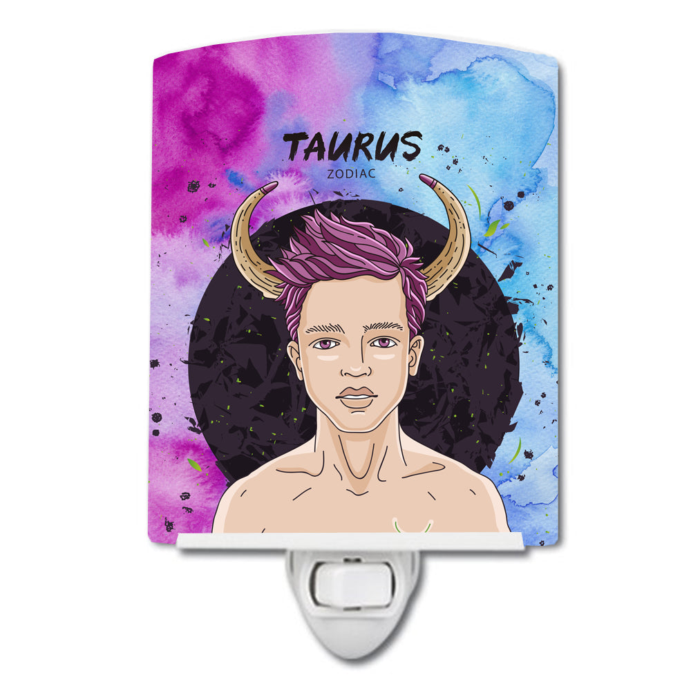 Taurus Zodiac Sign Ceramic Night Light BB7318CNL - the-store.com