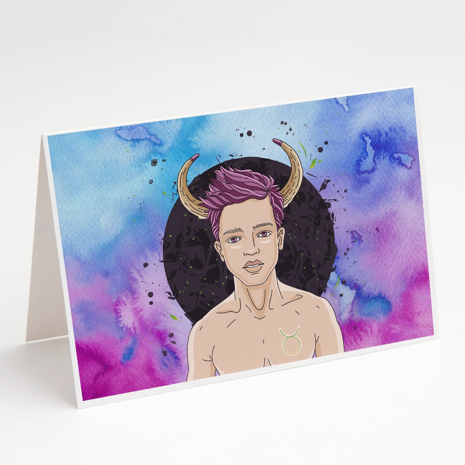 Buy this Taurus Zodiac Sign Greeting Cards and Envelopes Pack of 8