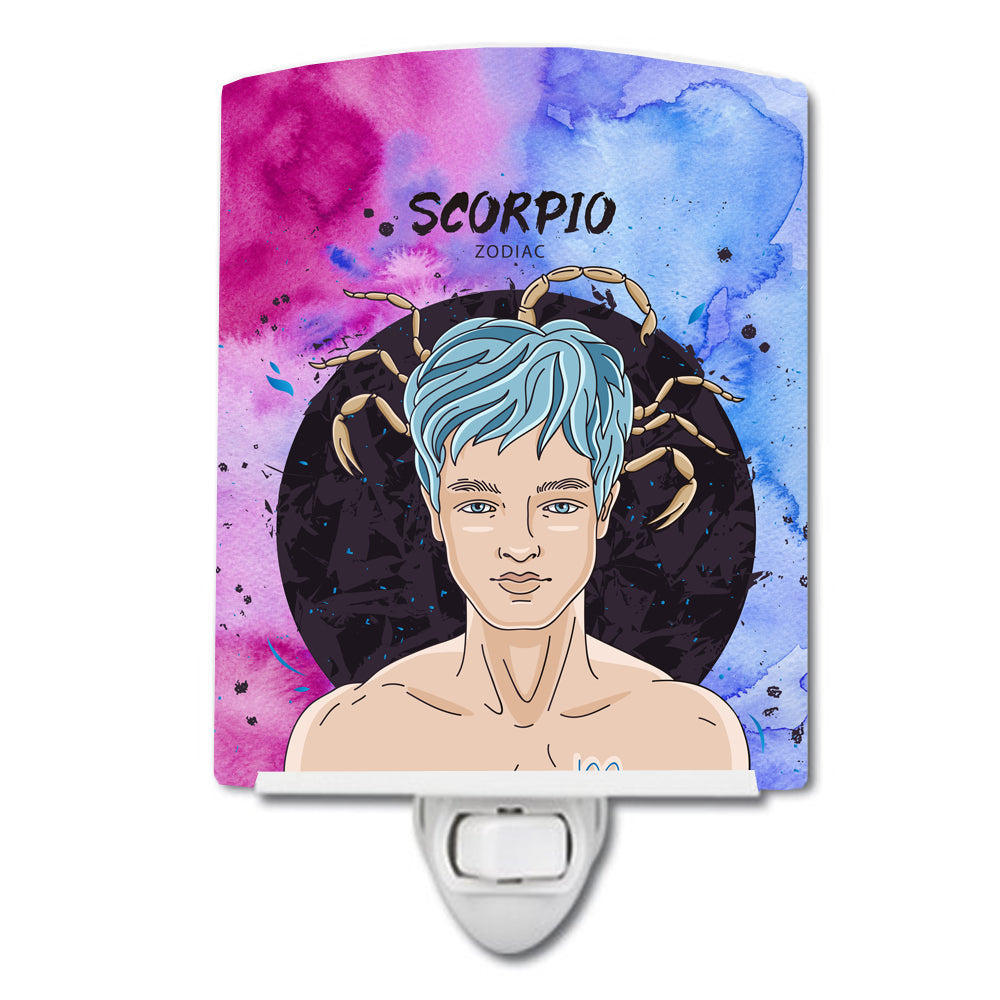 Scorpio Zodiac Sign Ceramic Night Light BB7324CNL - the-store.com