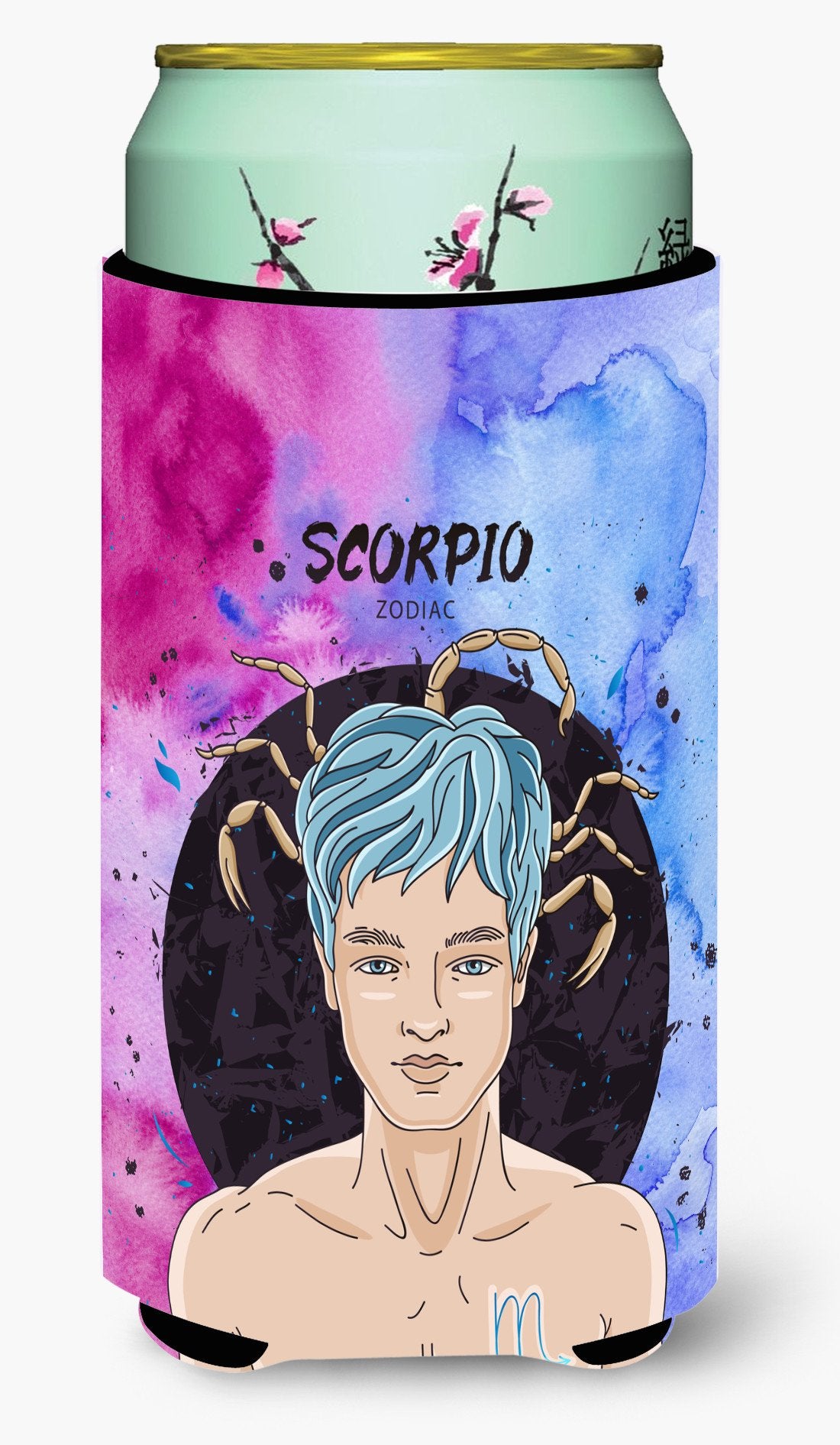 Scorpio Zodiac Sign Tall Boy Beverage Insulator Hugger BB7324TBC by Caroline&#39;s Treasures