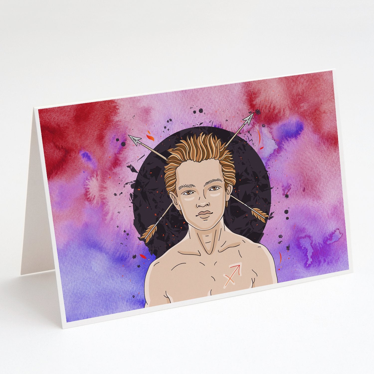 Buy this Sagittarius Zodiac Sign Greeting Cards and Envelopes Pack of 8