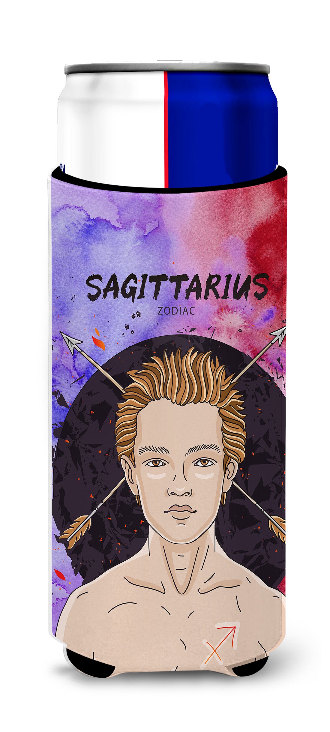 Sagittarius Zodiac Sign  Ultra Hugger for slim cans BB7325MUK  the-store.com.