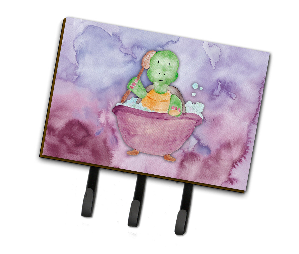 Turtle Bathing Watercolor Leash or Key Holder BB7344TH68  the-store.com.