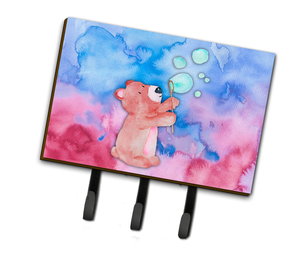 Bear and Bubbles Watercolor Leash or Key Holder BB7347TH68  the-store.com.