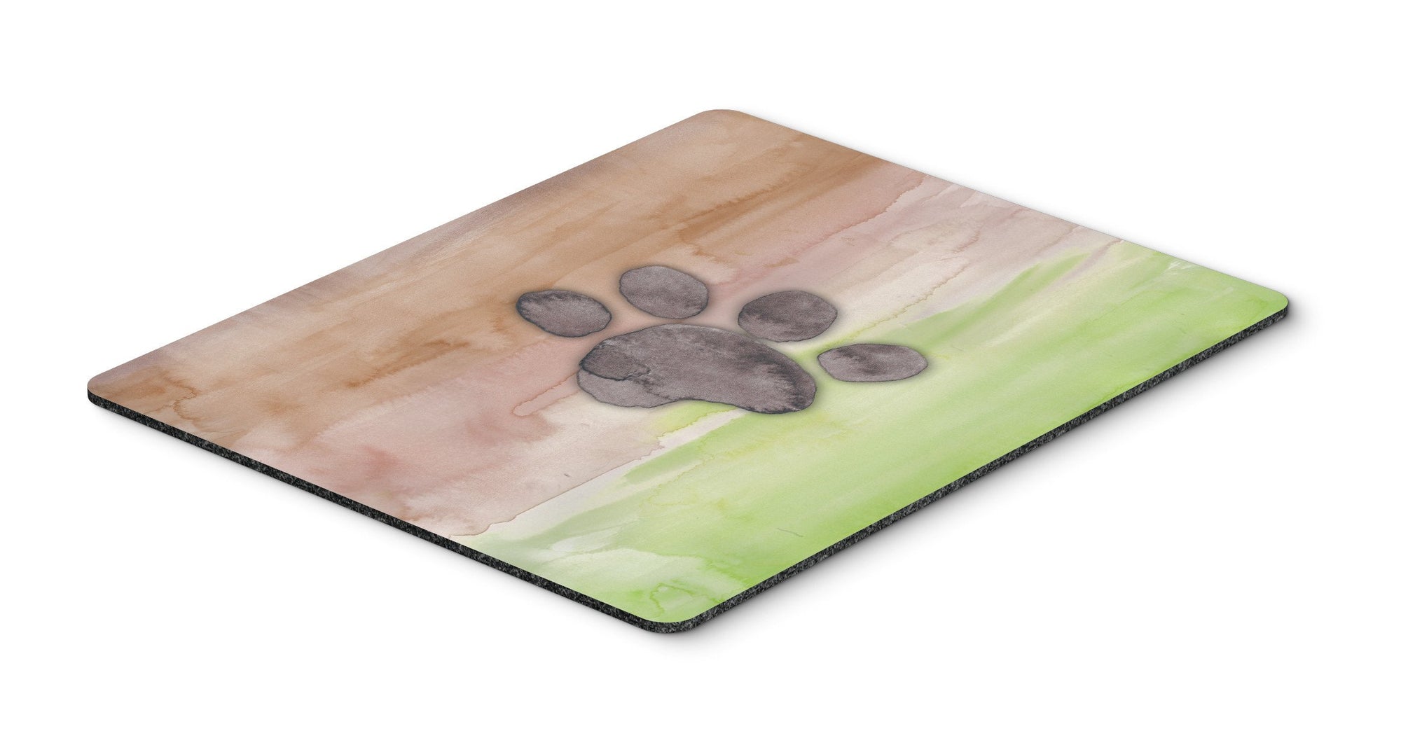 Dog Paw Watercolor Mouse Pad, Hot Pad or Trivet BB7359MP by Caroline's Treasures