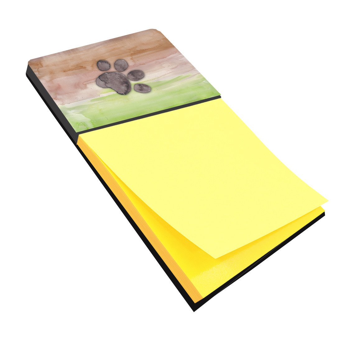 Dog Paw Watercolor Sticky Note Holder BB7359SN by Caroline's Treasures